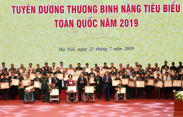 Lễ tuyên dương thương binh nặng tiêu biểu toàn quốc năm 2019