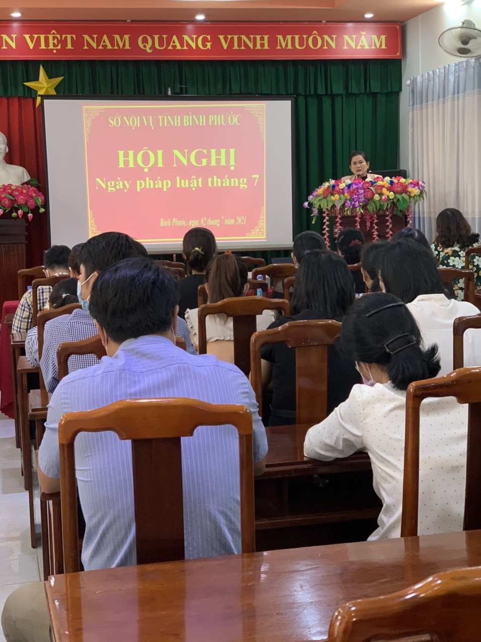 Hội nghị triển khai Ngày pháp luật tháng 7/2021